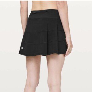 Black Lululemon Pace Rival Skirt